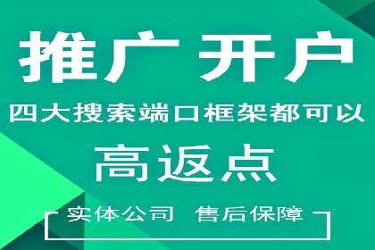 推广效果与开户费用投入的平衡案例